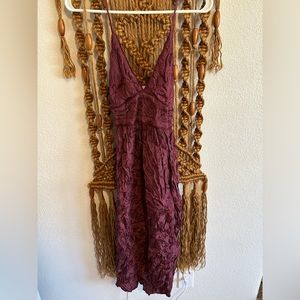 Urban outfitters purple midi dress